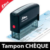 Tampon pour chèque