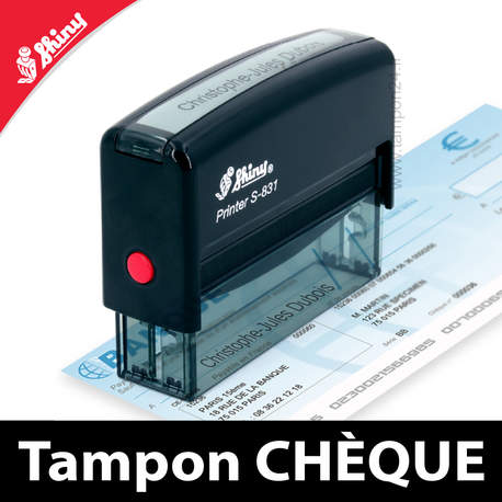 Tampon pour chèque