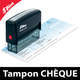 Cachet pour remplir les chèques
