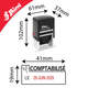 Cachet dateur COMPTABILISÉ LE