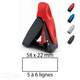 Trodat Mobile Printy 9413 - Tampon encreur de poche 5 à 6 lignes 58x22mm