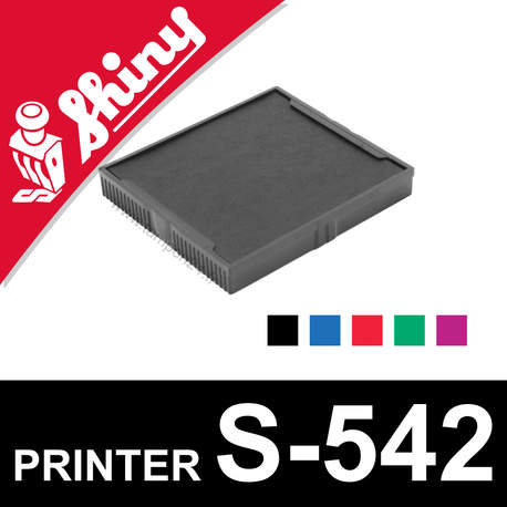 Cassette encrage Shiny Printer S-542