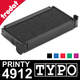 Recharge Trodat Printy 4912 Typo