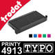 Cassette encrage Trodat Printy 4913 Typo