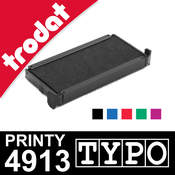 Cassette encrage Trodat Printy 4913 Typo