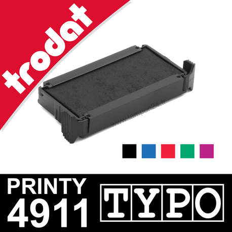 Cassette encrage Trodat Printy 4911 Typo