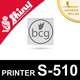Empreinte Shiny Printer S-510