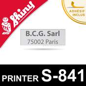 Empreinte Shiny Printer S-841