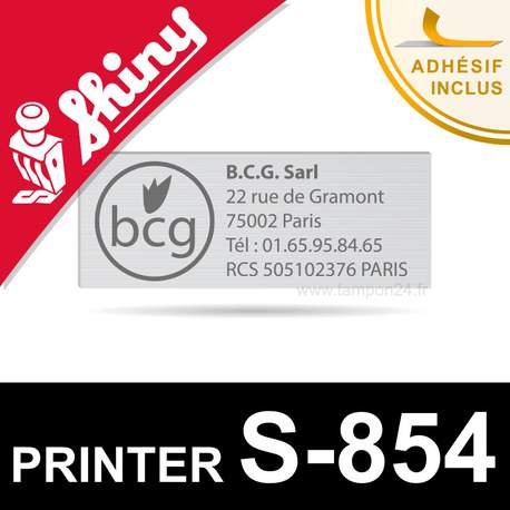 Empreinte Shiny Printer S-854