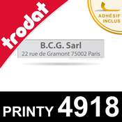 Empreinte Trodat Printy 4918