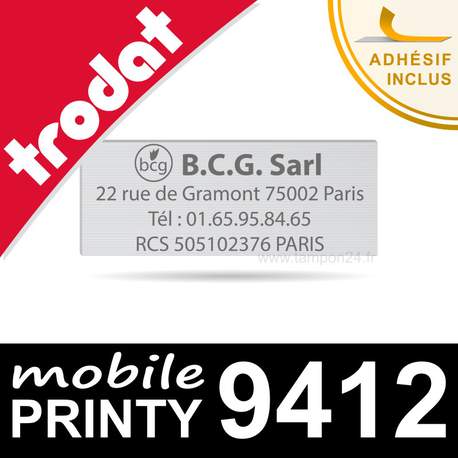 Empreinte Trodat Mobile Printy 9412
