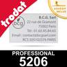 Empreinte pour Trodat Professional 5206