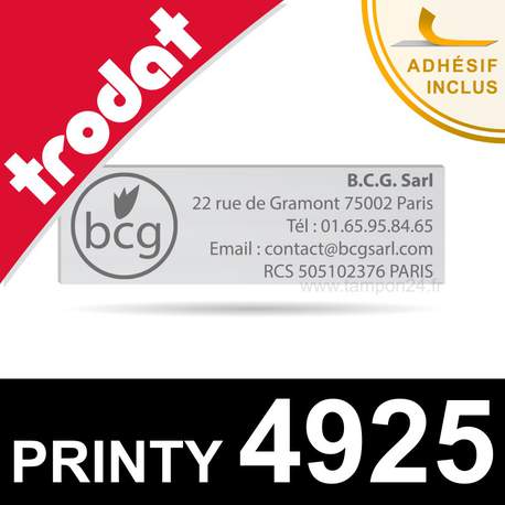 Empreinte Trodat Printy 4925