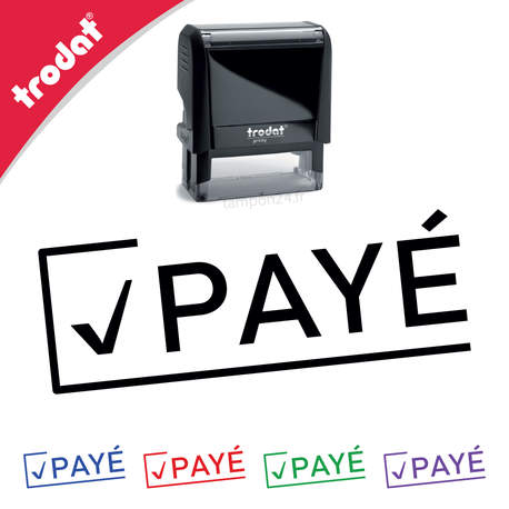 Tampon encreur PAYÉ