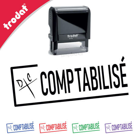 Tampon encreur COMPTABILISÉ