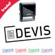 Tampon encreur DEVIS