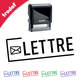 Tampon encreur LETTRE