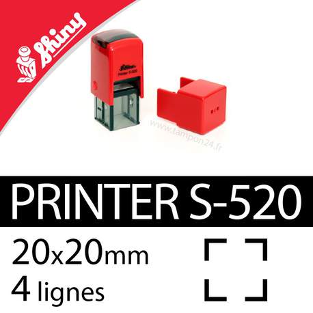 Tampon encreur Shiny Printer S-520