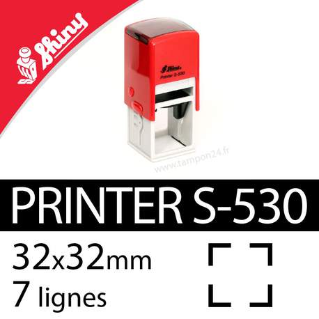 Tampon encreur Shiny Printer S-530
