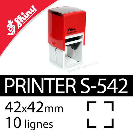 Tampon encreur Shiny Printer S-542