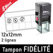 Tampon encreur Carte de Fidélité
