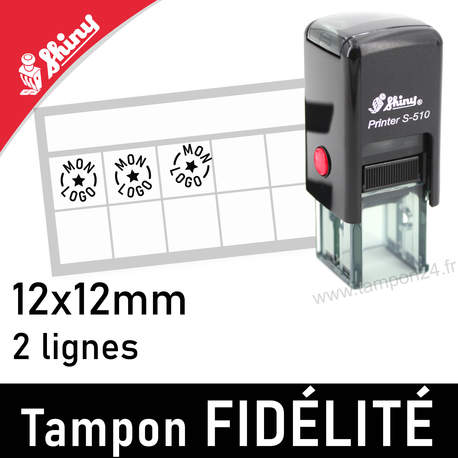 Tampon encreur Carte de Fidélité