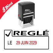 Tampon RÉGLÉ LE