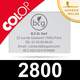 Empreinte Colop 2800