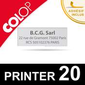 Empreinte Colop Printer 20