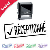 Tampon encreur RÉCEPTIONNÉ