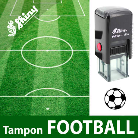Tampon encreur ballon Football