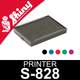 Cassette encrage pour Shiny Printer S-828