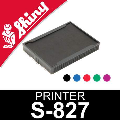 Cassette d'encrage pour Shiny Printer S-827