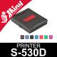 Cassette d'encrage dateur Shiny Printer S-530D