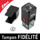 Tampon avec logo pour cartes de fidélité