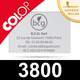Empreinte caoutchouc personnalisée pour Colop 3800