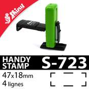 Tampon Shiny Handy Stamp S-723