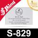 Empreinte caoutchouc personnalisée pour Shiny Printer S-829