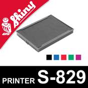 Cassette d'encrage pour Shiny Printer S-829