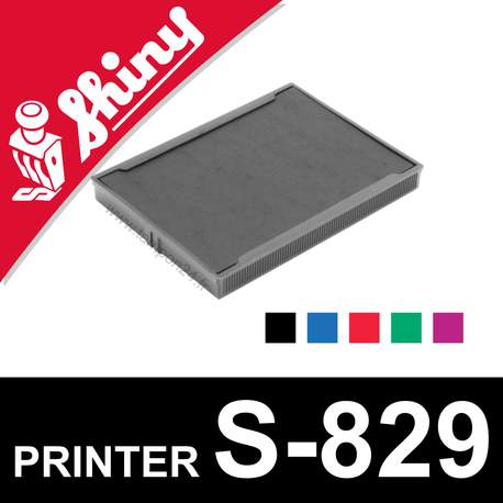 Cassette d'encrage pour Shiny Printer S-829