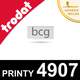 Empreinte pour Trodat Printy 4907 - Plaque de texte caoutchouc