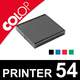 Cassette d'encrage pour tampon encreur Colop Printer 54