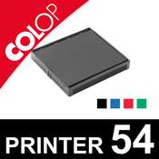 Cassette d'encrage pour tampon encreur Colop Printer 54