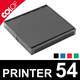 Cartouche d'encre pour cachet Colop Printer 54
