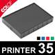 Recharge d'encre pour cachet Colop Printer 35