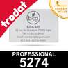 Empreinte pour Trodat Professional 5274