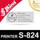 Empreinte de texte pour tampon Shiny Printer S-824