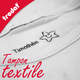Tampon spécial vêtements et textiles