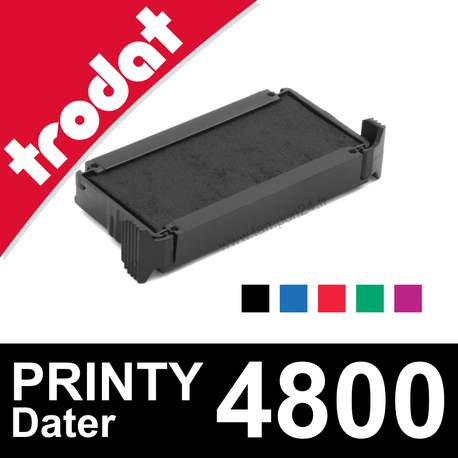 Cassette d'encrage pour tampon Trodat Printy Dater 4800