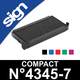 Cassette d'encrage pour Sign Compact n°4345-7
